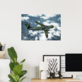 C-5-Galaxy-Luftfahrzeuge Poster (Heimbüro)
