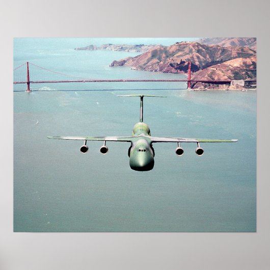 C-5A-Galaxy-Luftfahrzeuge Poster (Vorne)