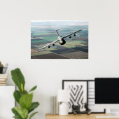 C-5B Galaxy Aircraft Poster (Heimbüro)