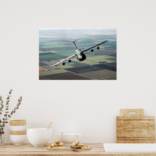 C-5B Galaxy Aircraft Poster (Küche)
