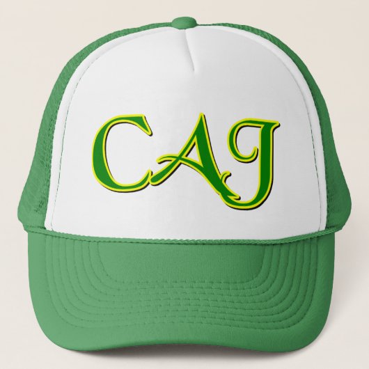 C A JOHNSON TRUCKERKAPPE (Vorderseite)