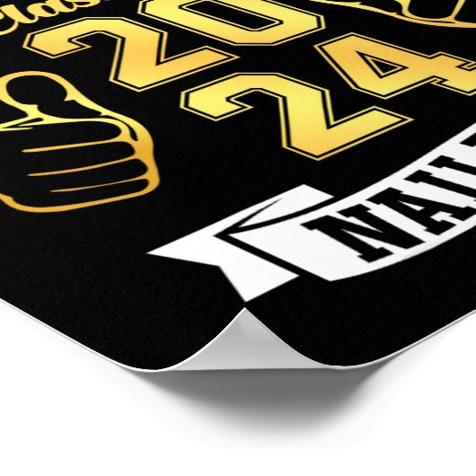 C-Abschluss 2024, 8. Klasse Poster (Ecke)