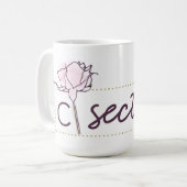 C-Abschnitt Starke weiße Tasse (Vorderseite Links)