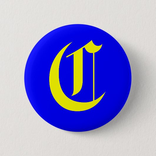 C - ALTES ENGLISCH BUTTON (Vorderseite)