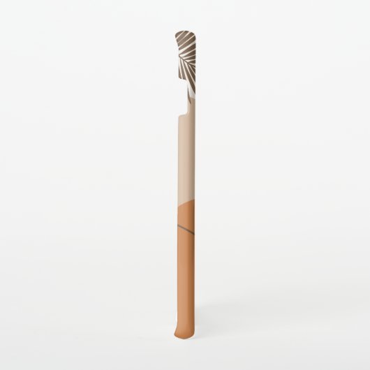 C - Anfangsbuchstaben C Abstraktes Design Samsung Galaxy Hülle (Rechte Seite)