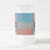 C.B. Falls - B ist für Bären Mattglas Bierglas (Mittel)