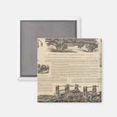C B Rogers and Company Magnet (Vorderseite/Rückseite)