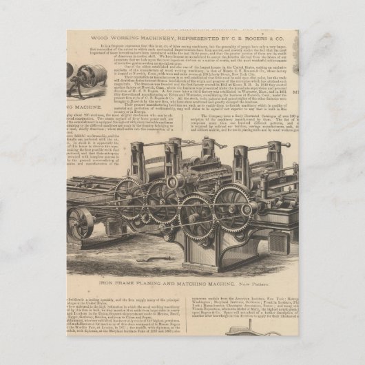 C B Rogers and Company Postkarte (Vorderseite)