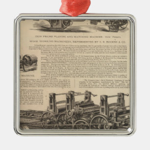 C B Rogers and Company Silbernes Ornament
