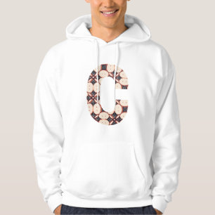 C - Batik-Muster Hoodie