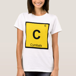 C - Beckenmusik Chemie Periodensystemsymbol T-Shirt