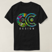C C Designmarke Zip T-Shirt (Design vorne)