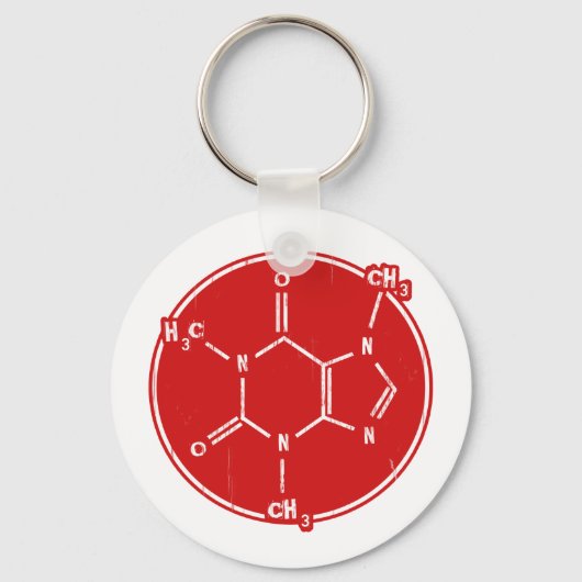 C-C-Koffein Schlüsselanhänger (Vorderseite)