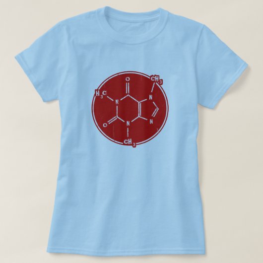 C-C-Koffein T-Shirt (Design vorne)