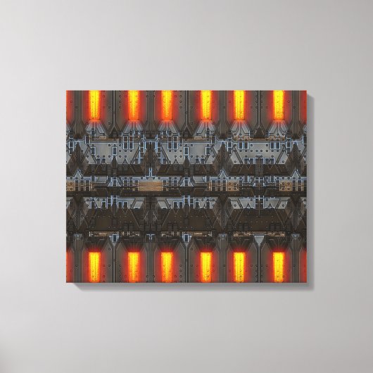 C.C. Tec.10 Wrapped Canvas Leinwanddruck (Vorderseite)