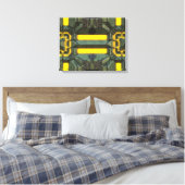 C.C. Tec.2 Wrapped Canvas Leinwanddruck (Insitu (Schlafzimmer))