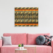 C.C. Tec.5 Wrapped Canvas Leinwanddruck (Insitu (Wohnzimmer))