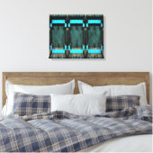 C.C. Tec.9 Wrapped Canvas Leinwanddruck (Insitu (Schlafzimmer))