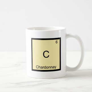 C - Chardonnay Funny Chemistry Element Symbol T-Sh Kaffeetasse