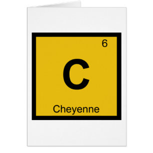 C - Cheyenne Wyoming Chemie Periodensystem