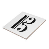 C-Clef Fliese (Seite)