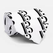 C-Clef Krawatte (Gerollt)