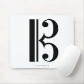 C-Clef Mousepad (Mit Mouse)