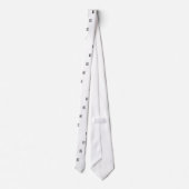 C-Clef Necktie Krawatte (Rückseite)