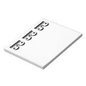 C-Clef Notizblock (Rotiert)