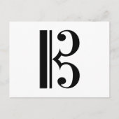 C-Clef Postkarte (Vorderseite)