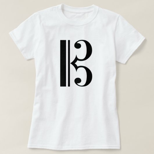 C-Clef T-Shirt (Design vorne)