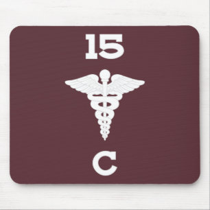 C Co 15th BSB Guidon Mousepad