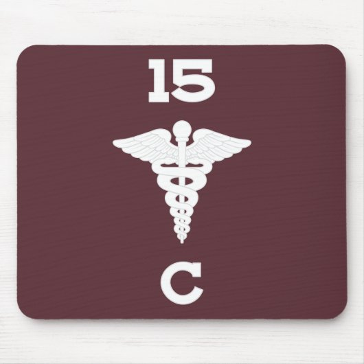 C Co 15th BSB Guidon Mousepad (Vorne)