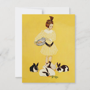 C Coles Phillips "A Friend of the Family" Feiertagskarte