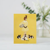 C Coles Phillips "A Friend of the Family" Postkarte (Stehend Vorderseite)