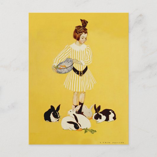 C Coles Phillips "A Friend of the Family" Postkarte (Vorderseite)