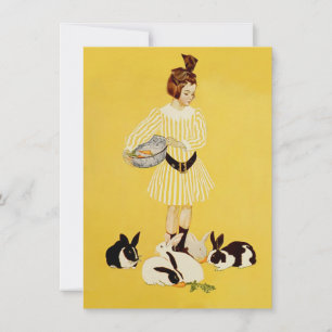 C Coles Phillips  „Eine Freundin der Familie“ Dankeskarte