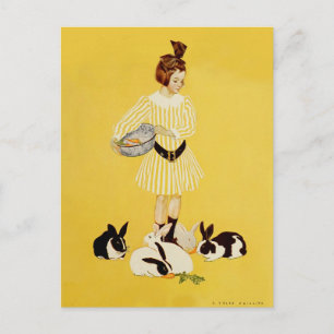 C Coles Phillips „Eine Freundin der Familie“ Postkarte