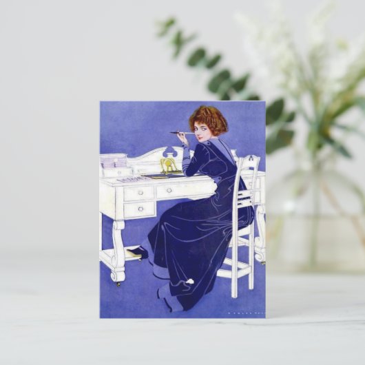 C Coles Phillips "Fadeaway Girl" "Sehr geehrte ode Postkarte (Stehend Vorderseite)