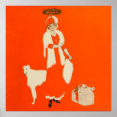 C Coles Phillips "Present Day Saint" Fadeaway Girl Poster (Vorne)