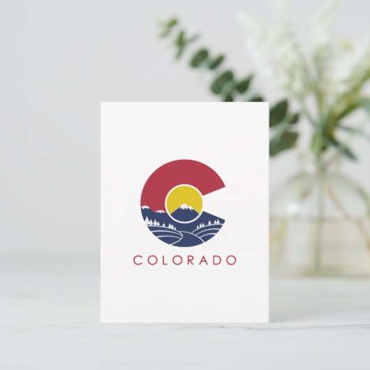 C Colorado Postkarte (Stehend Vorderseite)