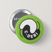 C-DEBI Knopf Button (Vorne & Hinten)