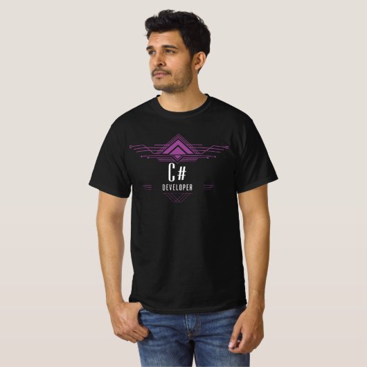 C# Developer Code Artisan Men's T - Shirt (Vorne ganz)