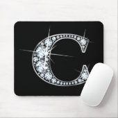"C" Diamond Bling Mousepad (Mit Mouse)