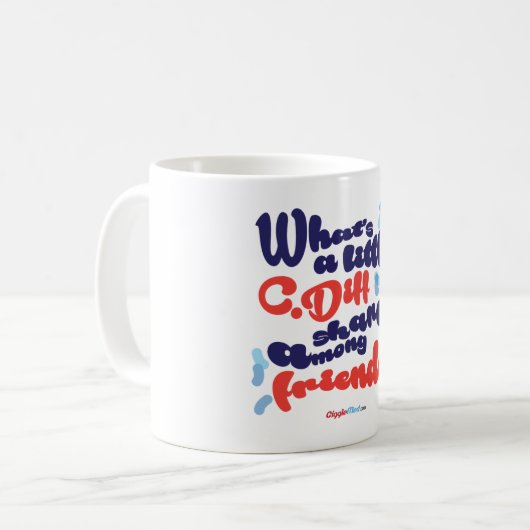 C.Diff Teilen Kaffeetasse (Vorderseite Links)