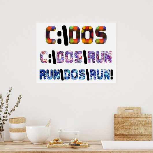C:\DOS\RUN POSTER (Küche)