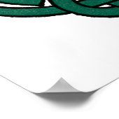 C-Druck für keltische Buchstaben Poster (Ecke)