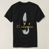 C elegance elegans science funny T-Shirt (Design vorne)