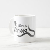 C. elegans Kaffee-Tasse Kaffeetasse (Vorderseite Links)