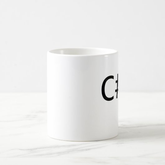 C# Entwickler-Kaffee-Tasse Kaffeetasse (Mittel)